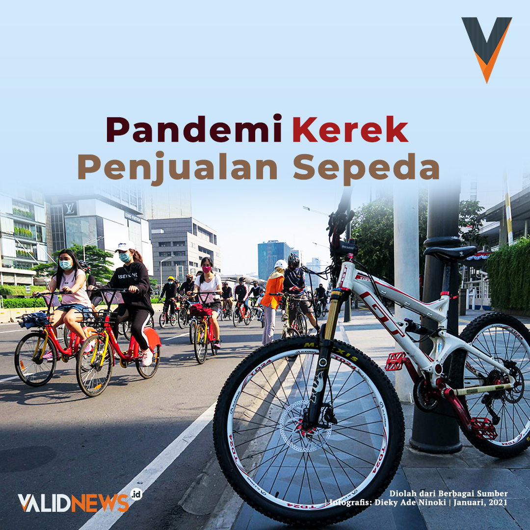 Pandemi Kerek Penjualan Sepeda